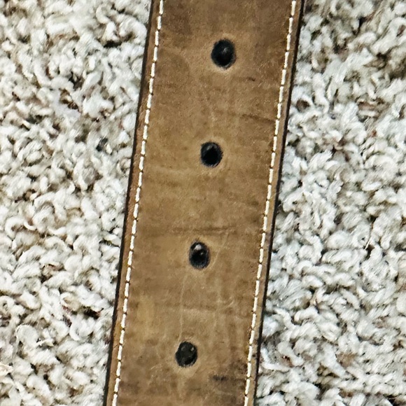 NWOT Nocona Women's Western Belt Sz Lrg Belt - Embroidery & Rhinestone Accents - Picture 6 of 11